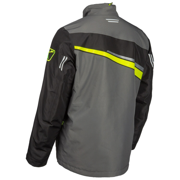 Geaca Snowmobil Klim Kaos Insulated Black - Electric Blue Lemonade, 28, nordicamoto.ro