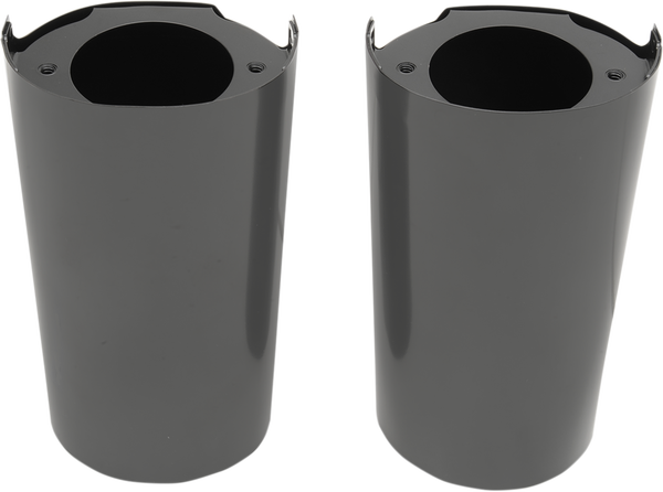 Fork Slider Covers Black Standard, 1, nordicamoto.ro