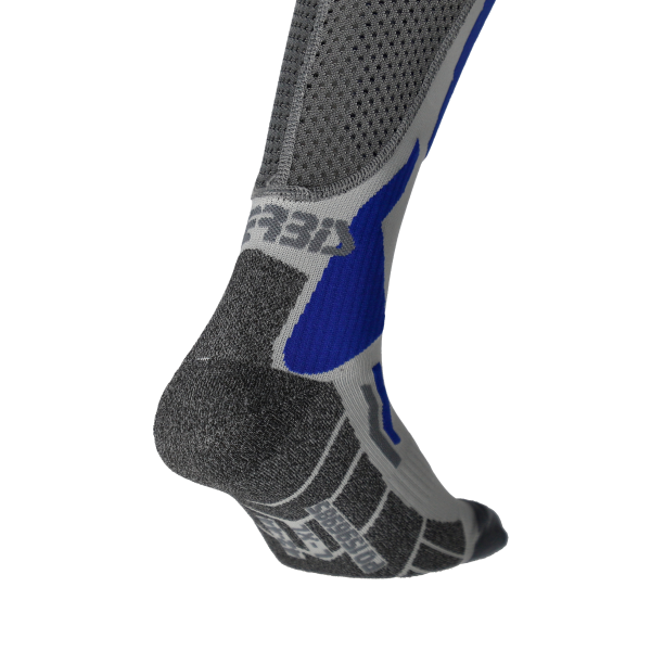 Acerbis X-LEG VENTED PRO hosszú zokni, szürke/piros, L/XL, 14, nordicamoto.ro