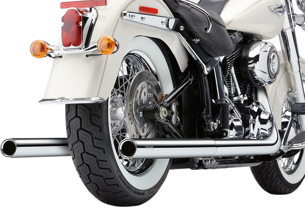 Bad Hombre Dual Exhaust System Chrome, 1, nordicamoto.ro