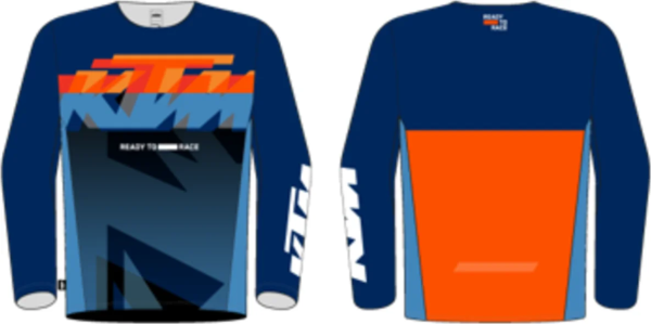 KTM POUNCE kék póló, L-es méret, 1, nordicamoto.ro