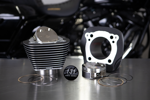 131(r) Stroker Cylinder And Piston Kit Black, 1, nordicamoto.ro