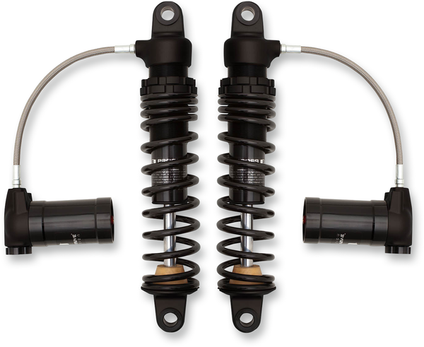 970 Series Remote Reservoir Shocks Anodized, Black, 1, nordicamoto.ro
