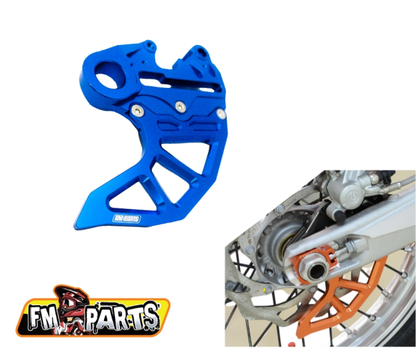 Husqvarna 2015–2021 hátsó féklemez-védő, kék, Fm-Parts, 2, nordicamoto.ro