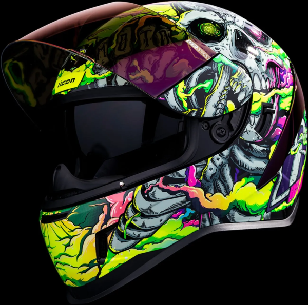 Icon Airform Hippy Dippy Green M sisak, 11, nordicamoto.ro