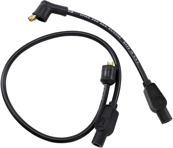 8mm Custom-fit Spark Plug Wire Kit Black, 1, nordicamoto.ro