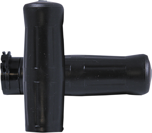 Old School Rubber Grips Black, 1, nordicamoto.ro