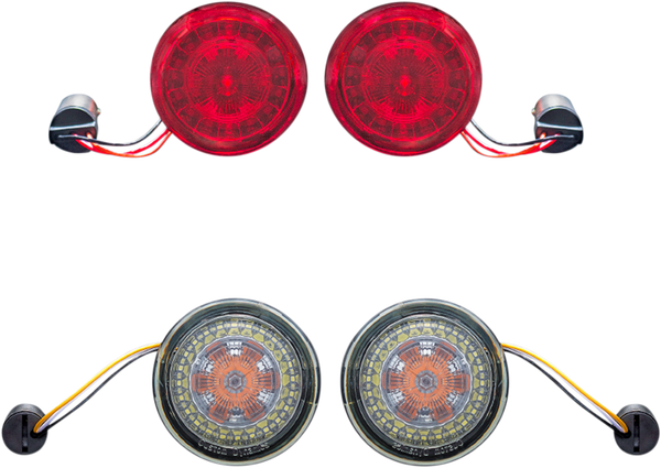 Probeam® Front And Rear Turn Signal Conversion Kit, 1, nordicamoto.ro