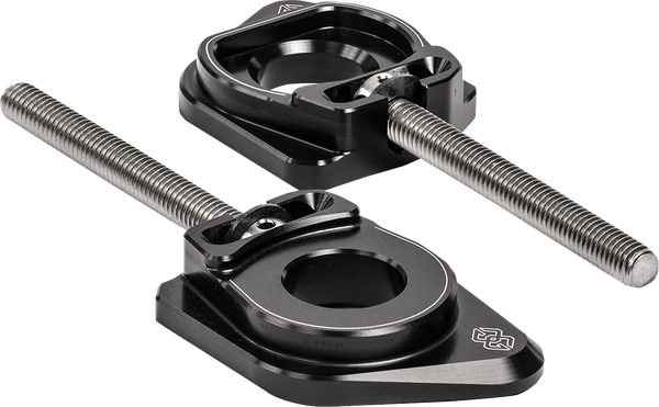 Axb Chain Adjuster Axle Blocks Black, 1, nordicamoto.ro
