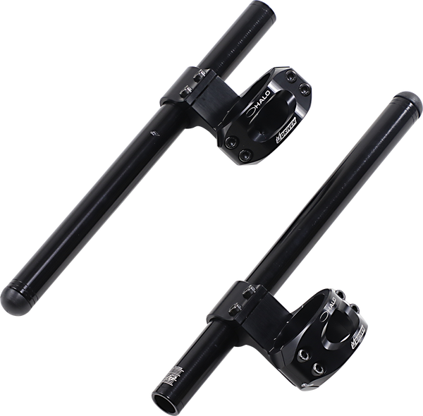 Halo Clip-on Handlebar Black, 1, nordicamoto.ro