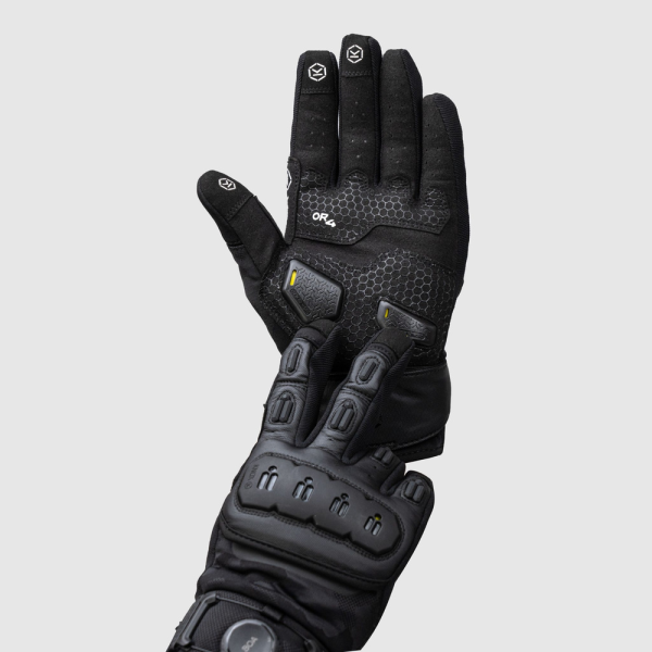 Knox Orsa Textile OR4 Negru motorkerékpáros kesztyű, 12, nordicamoto.ro