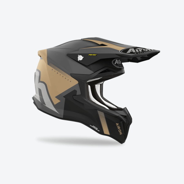 Airoh Strycker Blazer sárga fényes enduro sisak, 6, nordicamoto.ro