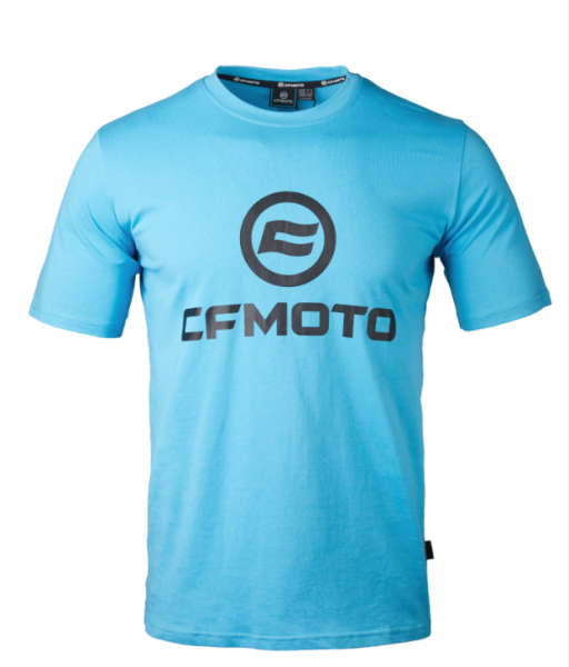 TRICOU CFMOTO LOGO – ALBASTRU / NEGRU, 9, nordicamoto.ro