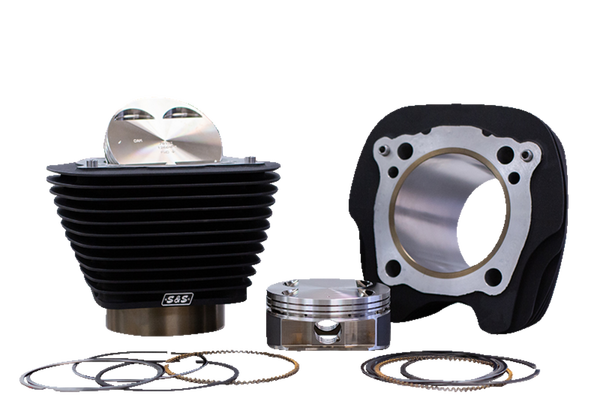 Big Bore Cylinder & Piston Kit Black, 3, nordicamoto.ro