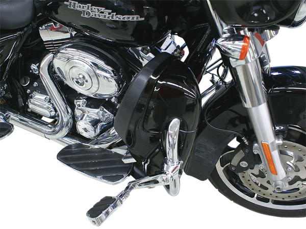 Vented Lower Leg Fairing Kit Black, 3, nordicamoto.ro