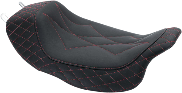 Revere Journey Solo Seat Black, Red, 1, nordicamoto.ro