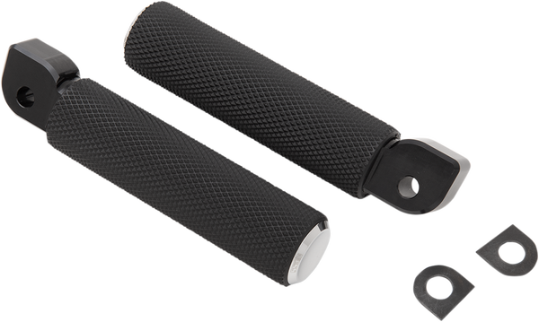 Fusion Footpegs Black, Silver, 3, nordicamoto.ro
