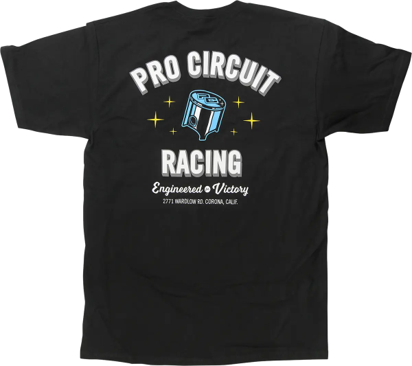 Piston T-shirt Black L, 2, nordicamoto.ro