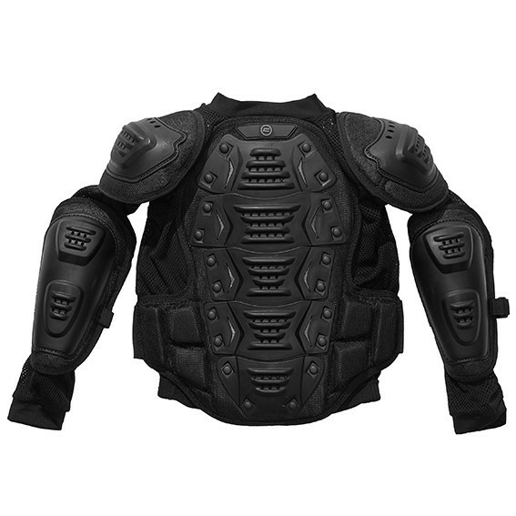 ARMURĂ MOTO CFMOTO KIDS MX/ENDURO NEAGRĂ, 1, nordicamoto.ro