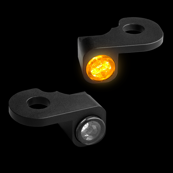 Nano Series Handlebar Turn Signals Black, 1, nordicamoto.ro