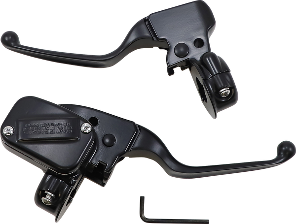 Brake/clutch Lever Assembly Black, 4, nordicamoto.ro