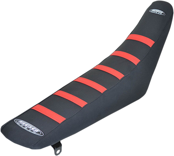 6-rib Gripper Seat Cover Black, 1, nordicamoto.ro