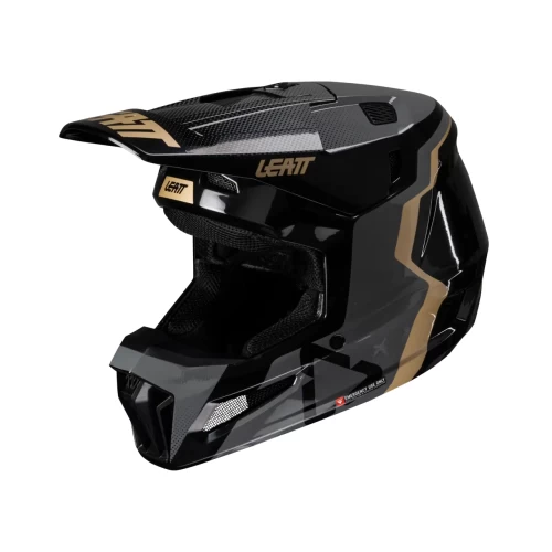 Leatt Moto 3.5 V25 gyermek sisak szett, fekete, M, 6, nordicamoto.ro