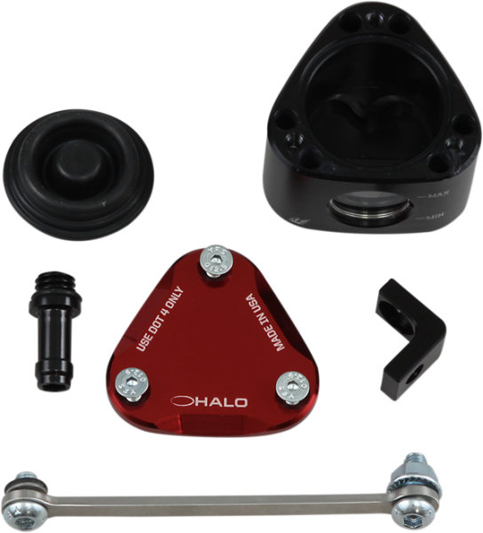 Halo Fluid Container Red, Anodized, 1, nordicamoto.ro