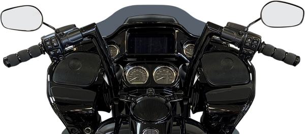 1-1/2(r) Ez Install Flat Top Handlebar Black, 2, nordicamoto.ro