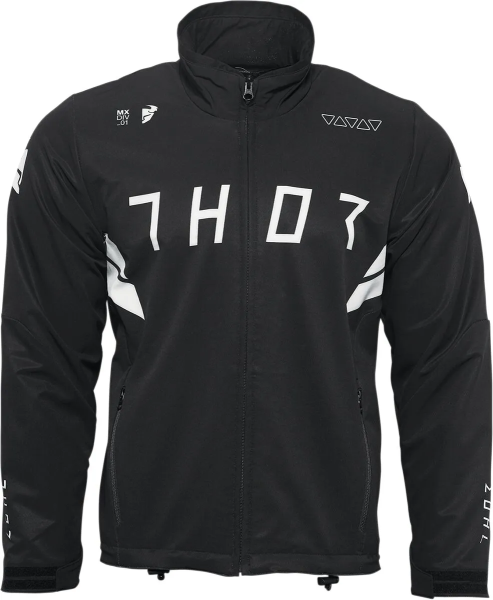 Thor Warmup fekete-fehér kabát, 2XL méret, 1, nordicamoto.ro