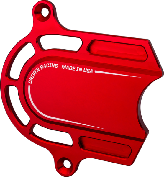 Sprocket Cover Red, Anodized, 1, nordicamoto.ro