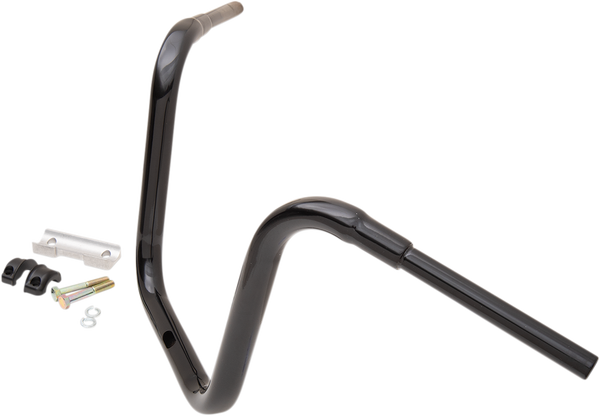 1-1/2(r) Grande Traditional Ape Hanger Handlebar Black, 3, nordicamoto.ro