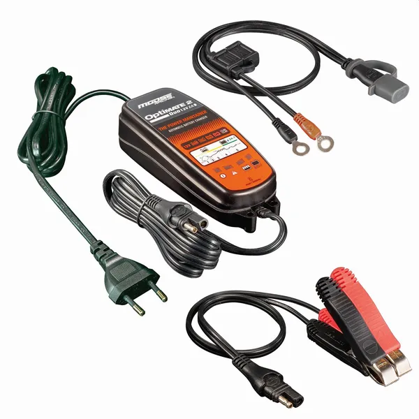 MOOSE RACING Optimate 2 Duo Mse töltő, 1, nordicamoto.ro