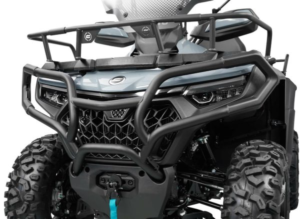 CFMOTO 800 / 850 TOURING / 800 HO EPS ATV elülső védőrudazat – fekete, 10, nordicamoto.ro