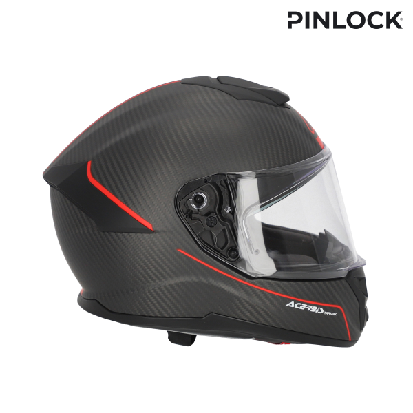 Acerbis Tarmak 22-06 teljes arcú sisak, fekete/piros, XL, 5, nordicamoto.ro