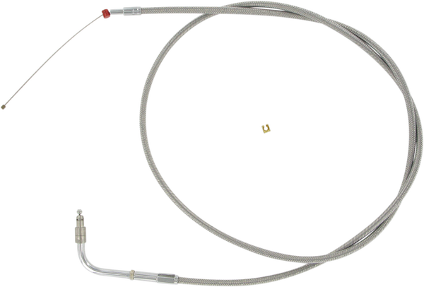 Stainless Steel Throttle/idle Cable Silver +152 mm (6''), 1, nordicamoto.ro