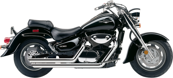 Speedster Slashdown Exhaust System Chrome, 1, nordicamoto.ro