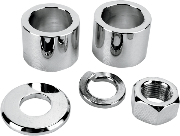 Axle Spacer/nut Kit Silver, 1, nordicamoto.ro
