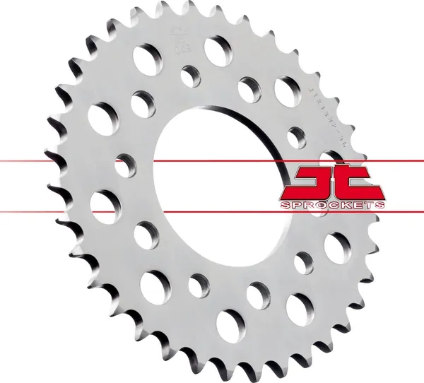 JT SPROCKETS Acél hátsó lánckerék, természetes felületű, 3, nordicamoto.ro
