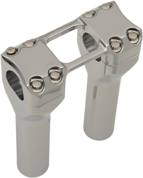 Assault Handlebar Riser Silver, 1, nordicamoto.ro