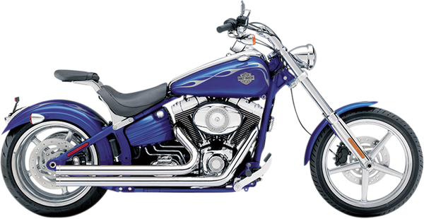 Speedster Slashdown Short Exhaust System Chrome, 1, nordicamoto.ro