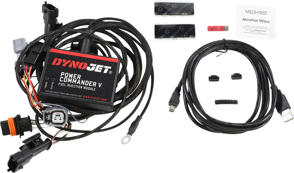 Power Commander V – fekete, piros, 1, nordicamoto.ro