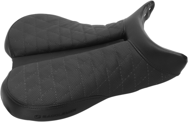 Track Lattice Stitch Seat Black, 1, nordicamoto.ro