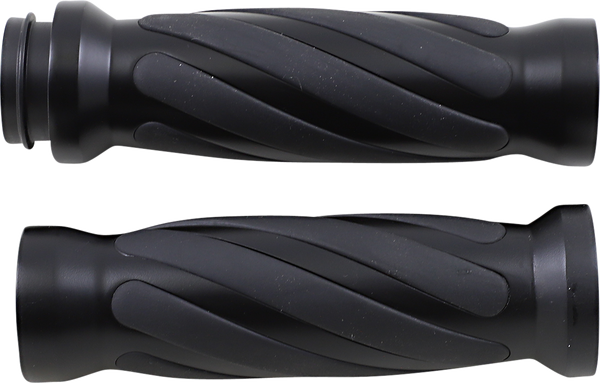 Twisted Grips Black, 1, nordicamoto.ro