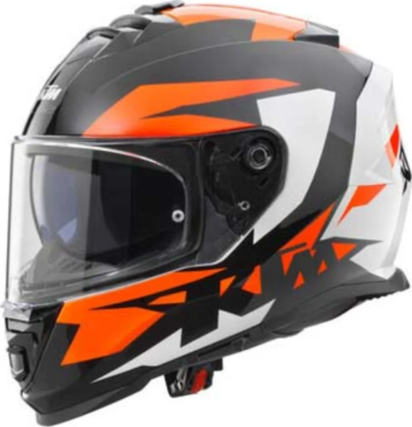 KTM STORM sisak – narancssárga/fekete/fehér, M-es méret (57–58), 1, nordicamoto.ro