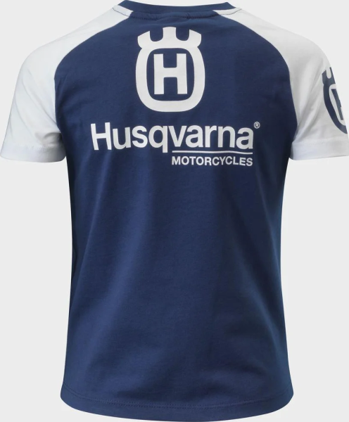 HUSQVARNA REPLICA TEAM BLUE GYERMEK PÓLÓ 152/L, 2, nordicamoto.ro