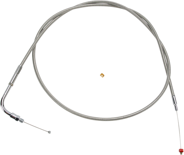 Stainless Steel Throttle/idle Cable Silver +152 mm (6''), 1, nordicamoto.ro