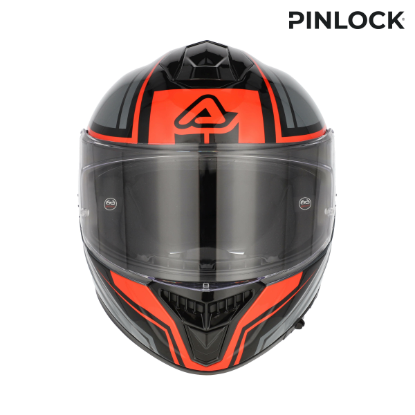 Acerbis Tarmak-X teljes arcú sisak, szürke/piros, M-es méret, 10, nordicamoto.ro