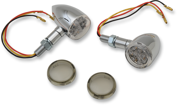 Led Mini Deuce Marker Lights Chrome, 1, nordicamoto.ro