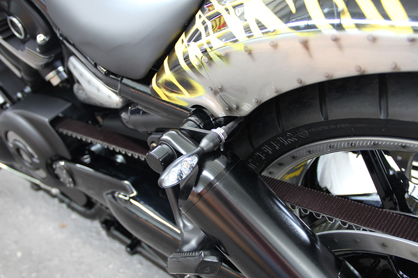 Turn Signal Holder Black, 5, nordicamoto.ro